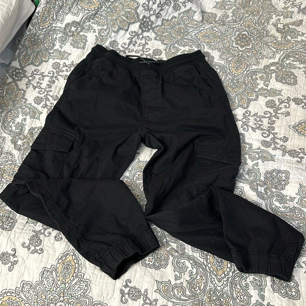 Boy’s cargo jogger twill pants
